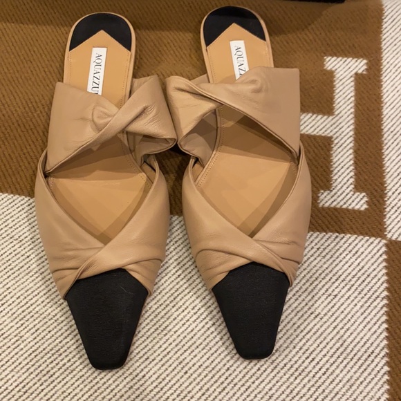 Aquazzura twist flat mules - Picture 2 of 9
